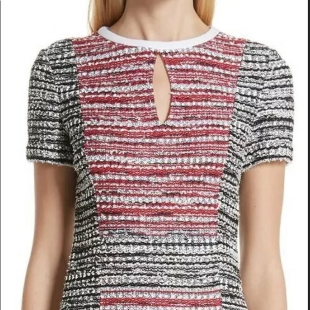 ST JOHN Amelia Tweed Dress SZ 12 NEW $1660